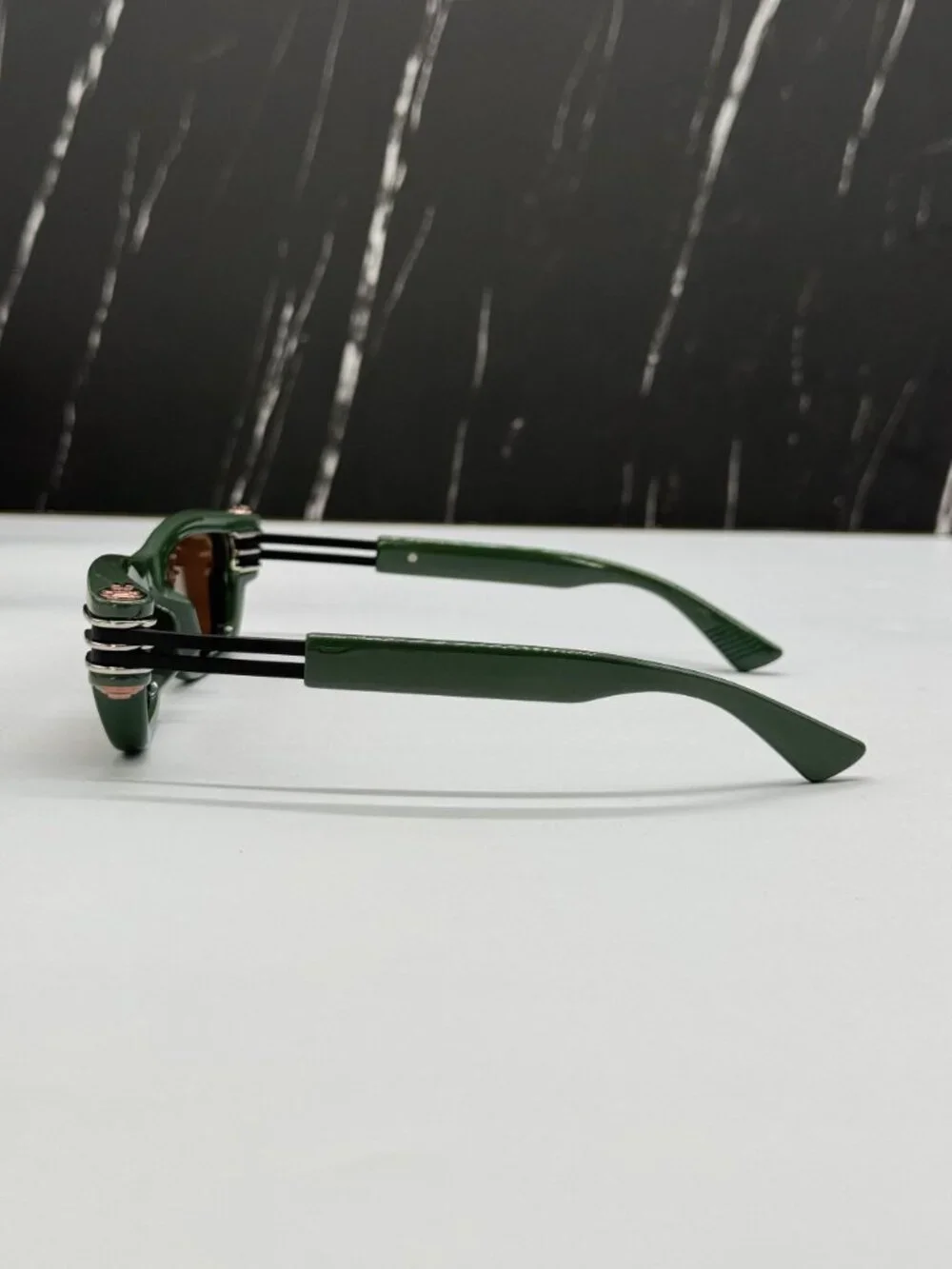 NEW BOTTEGA VENETA BV1308S 003 WOMEN GREEN SUNGLASSES